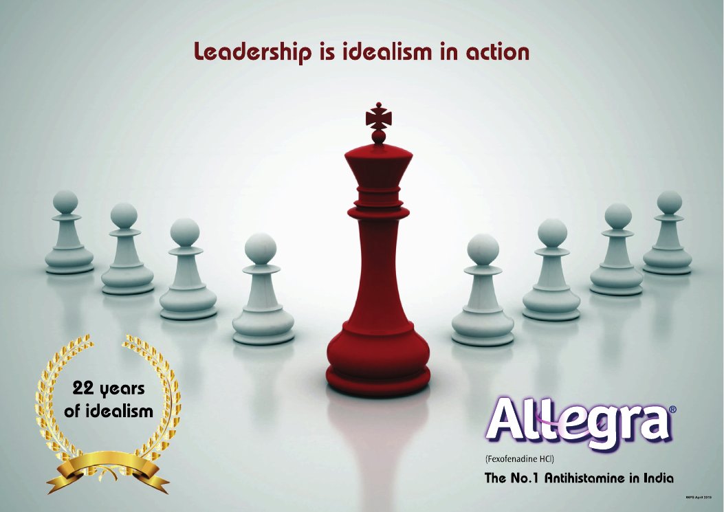 Allegra · Sanofi — Visual Aid — Detailing Booklet for Doctors