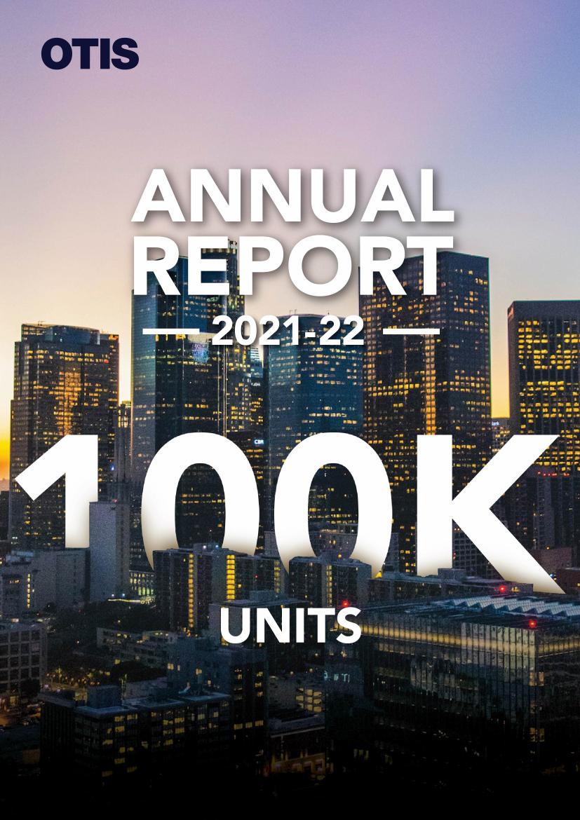 Otis Elevator Co. (India) Ltd — Annual Report 2021–22 — 100K Units